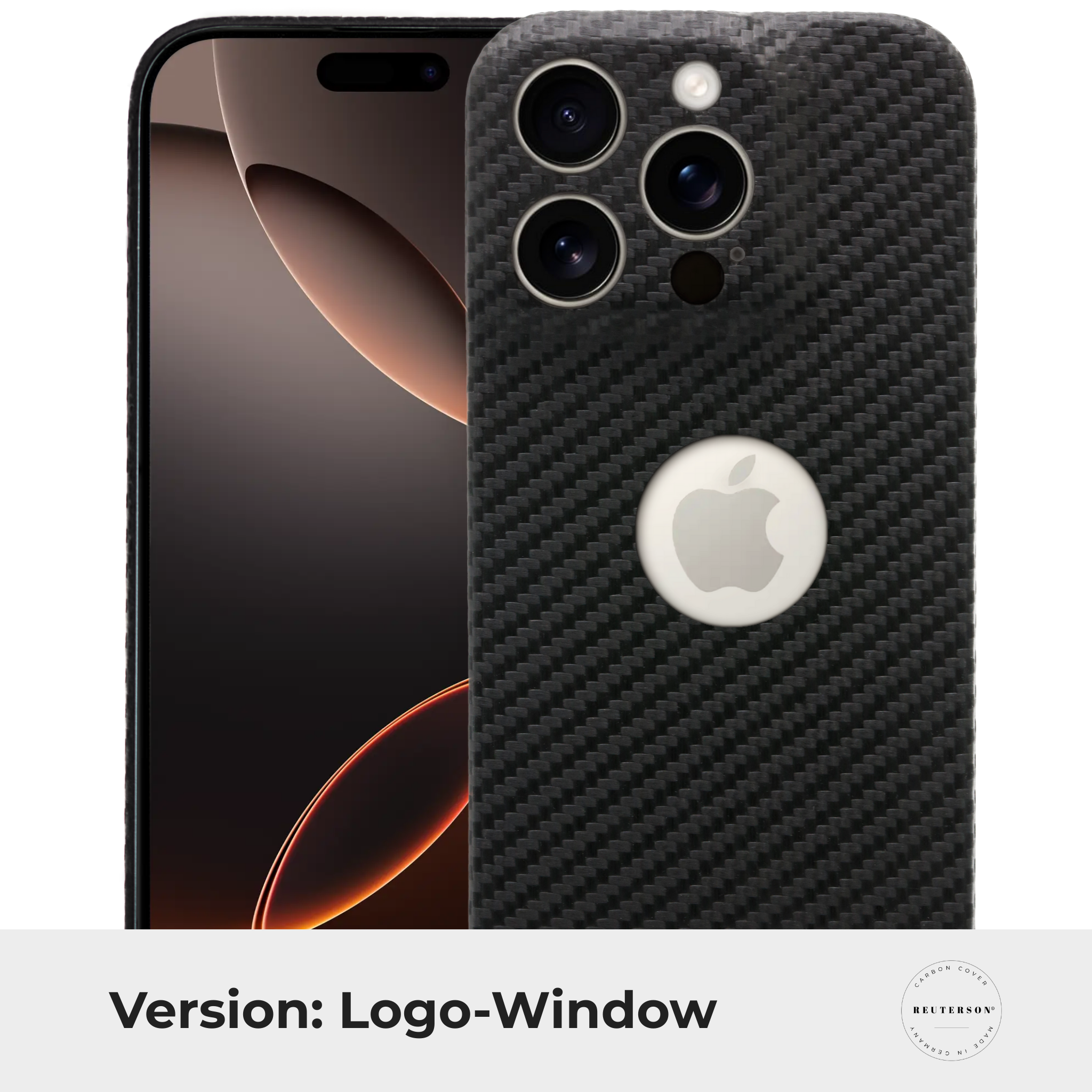 Carbon Cover iPhone 16 Pro