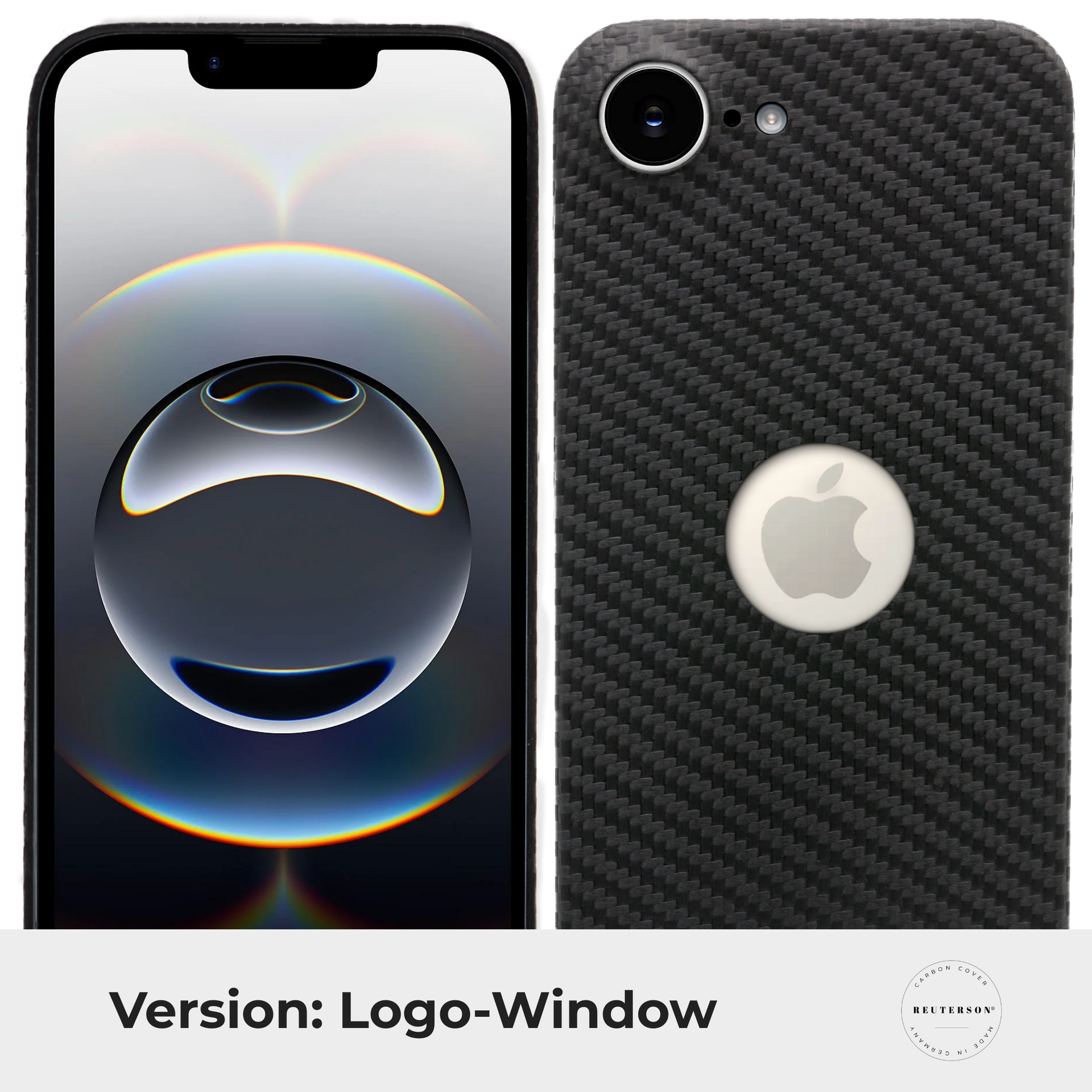 Carbon Cover iPhone 16e – Reuterson Carbon Cover