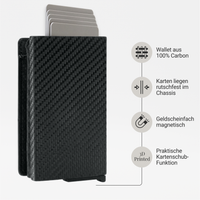 Card Home - Smart Wallet aus Carbon