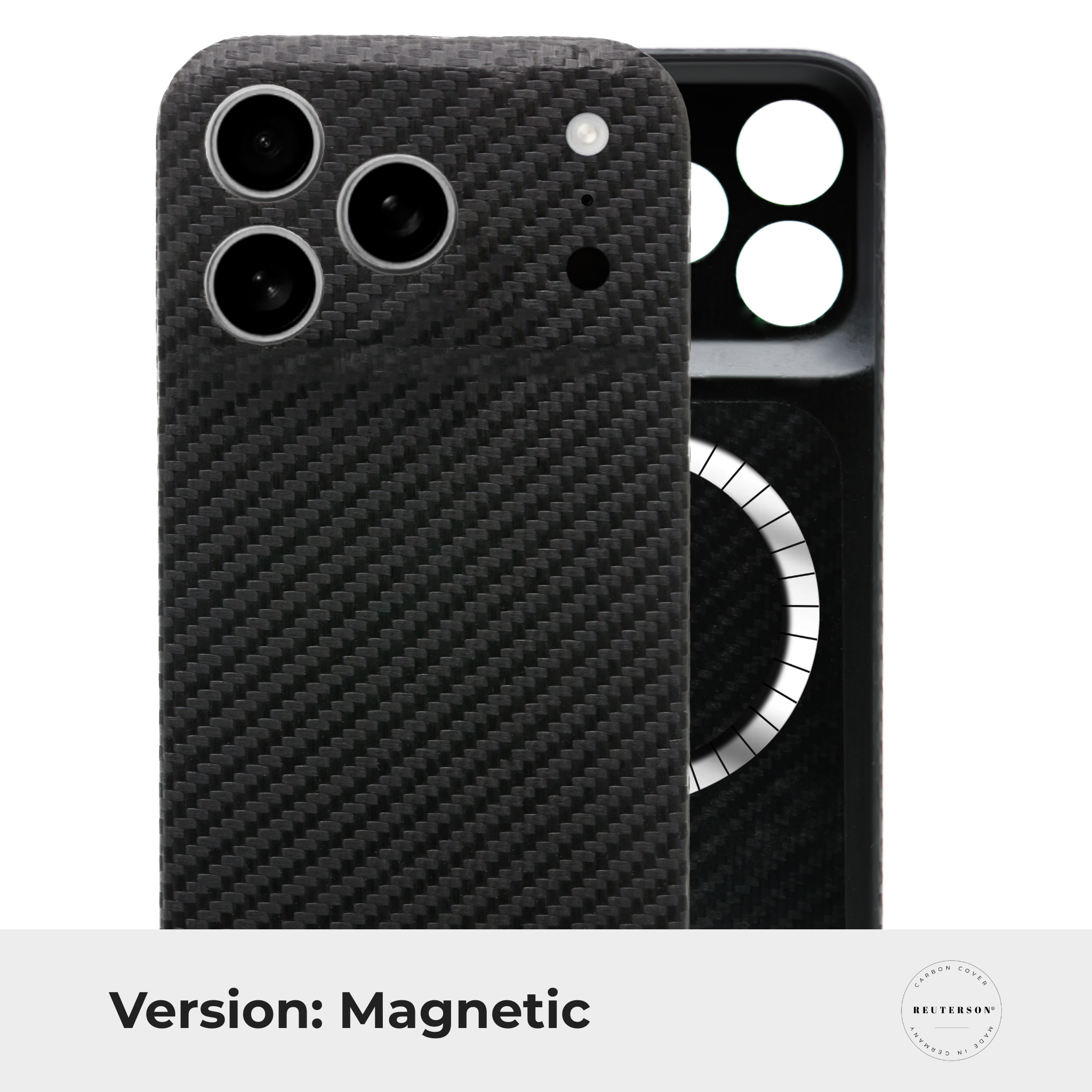 Carbon Cover iPhone 17 Pro Max