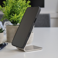 Tischhalter aus Edelstahl – MagSafe Ständer für Schreibtisch