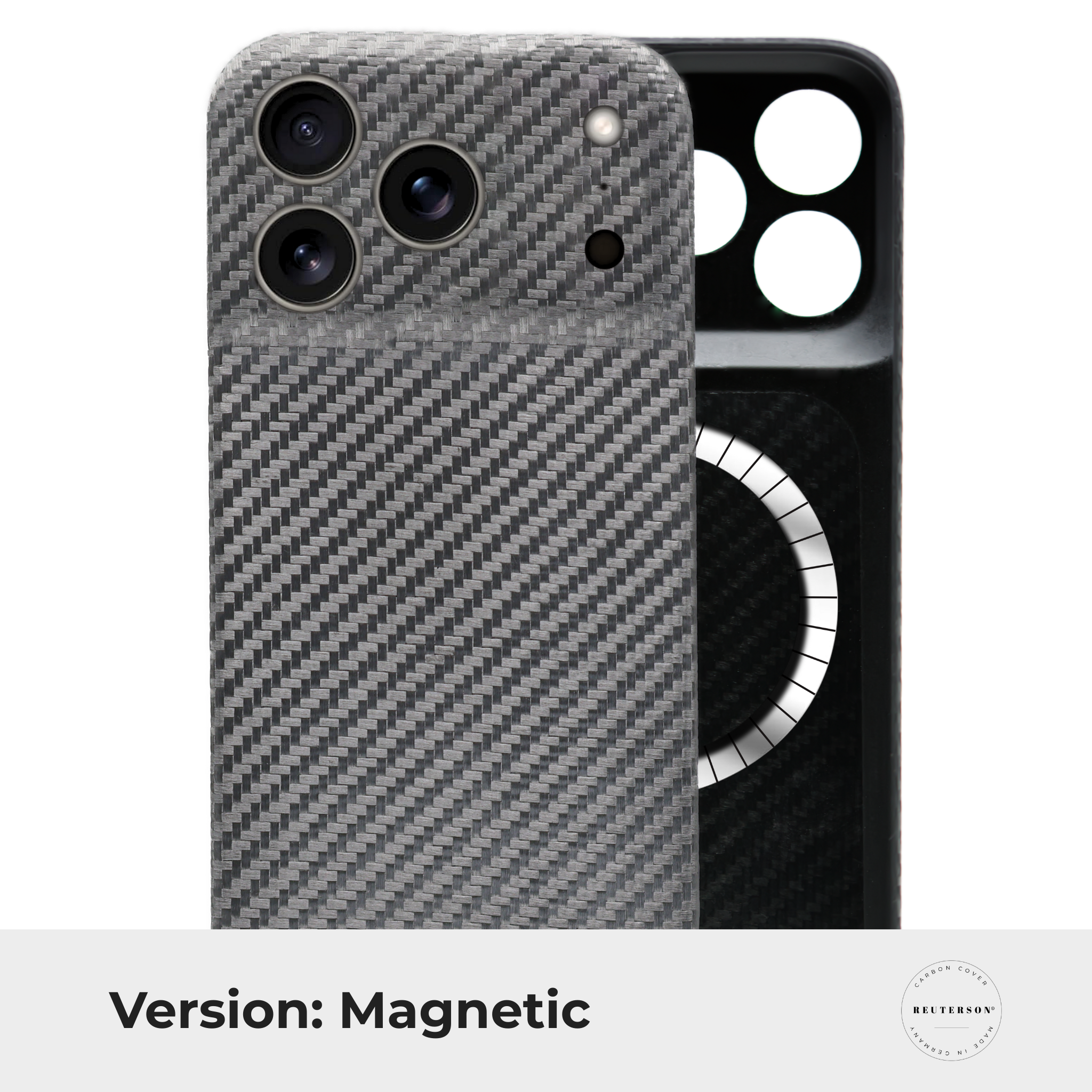 Carbon Cover iPhone 17 Pro Max